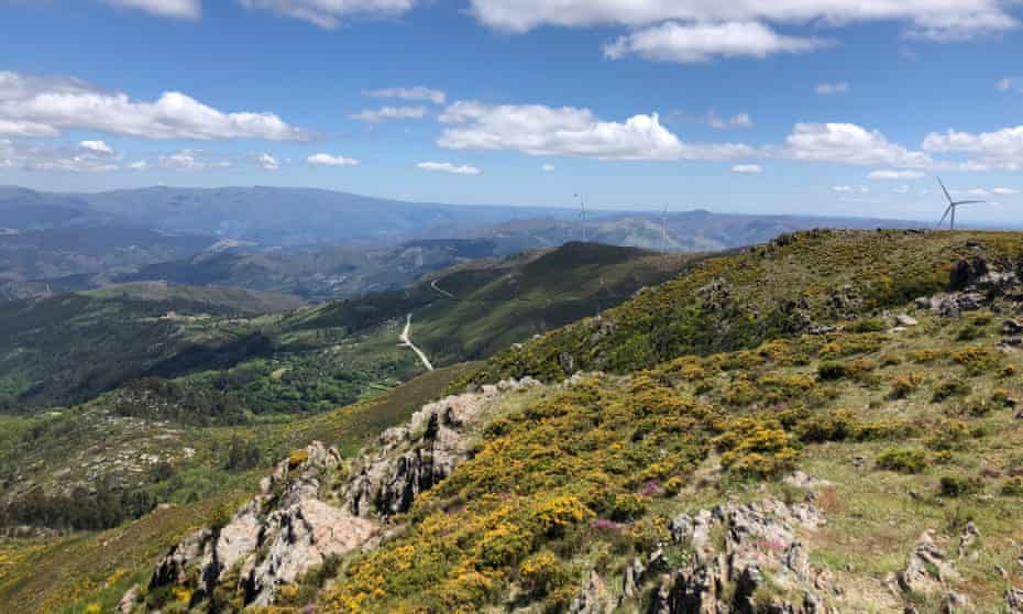 The rugged terrain of the Arouca Geopark