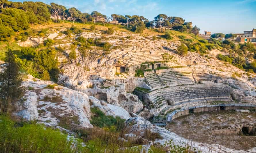 The Roman amphitheatre of Cagliari