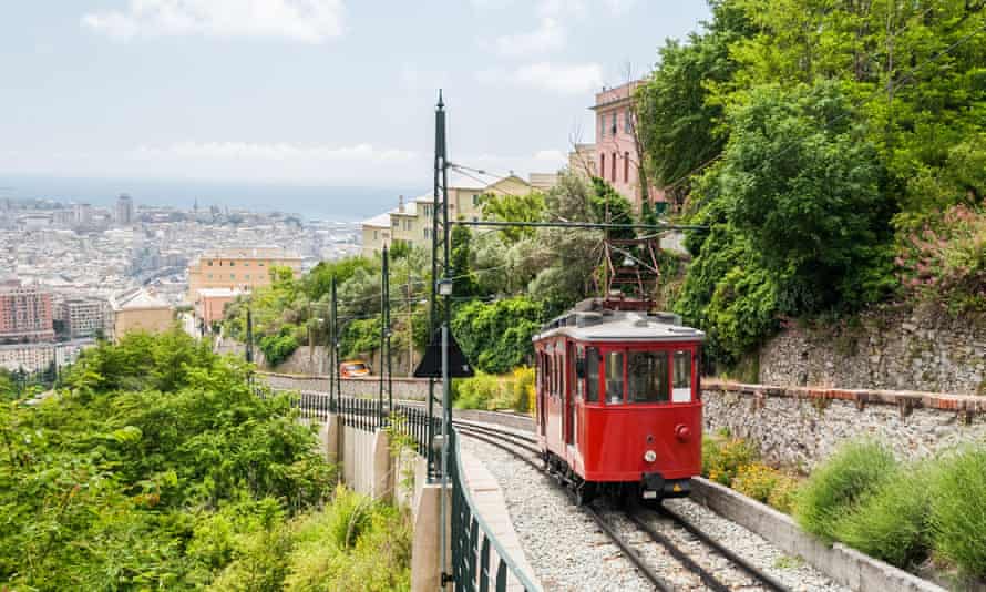 funicular railway Genoa