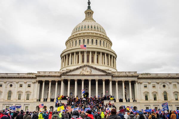 President Donald J. Trump’s supporters took over the Capitol on Jan. 6, 2021.