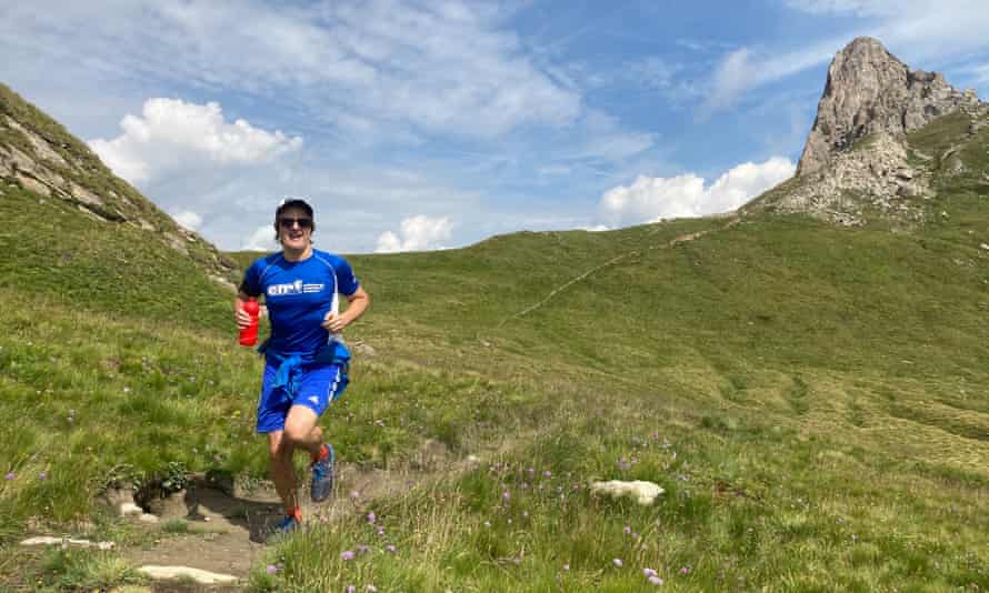 Trail running coach Candide Gabioud.