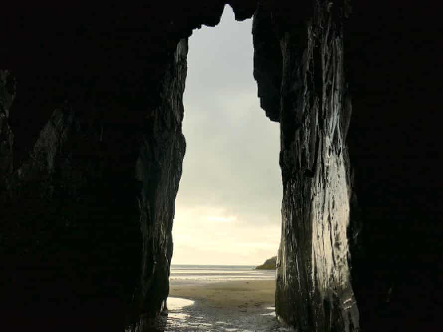 Sea-cave on Black Rock Sands