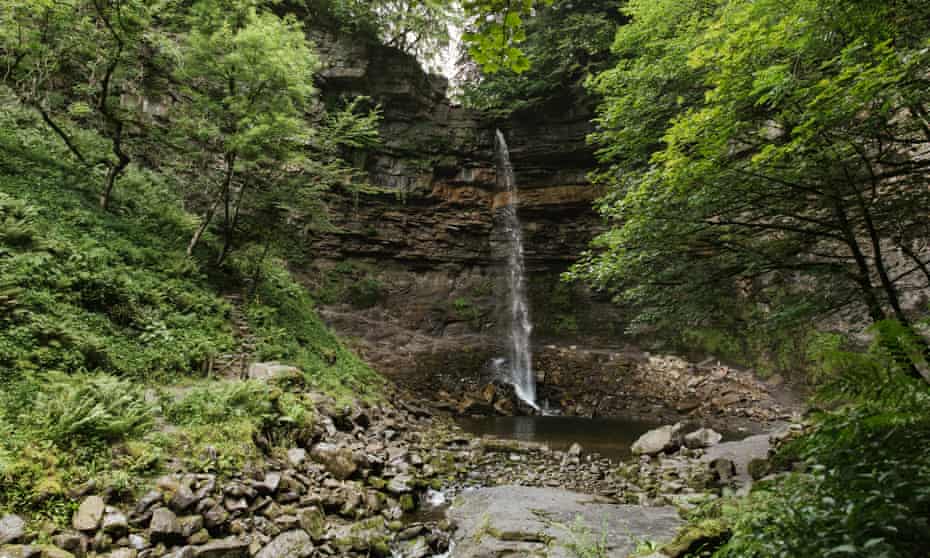 Hardraw Force – the highest single drop waterfall in England.