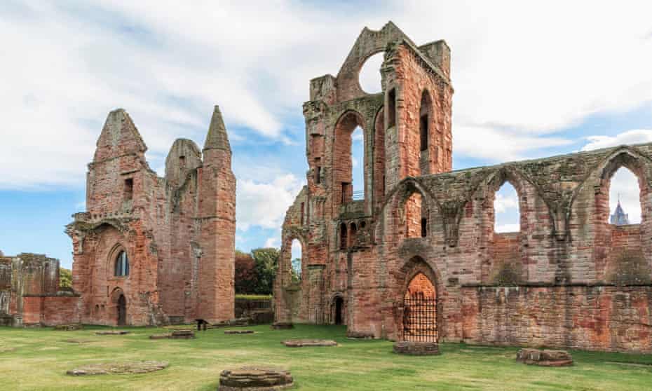 Arbroath Abbey, in the Scottish town of Arbroath.