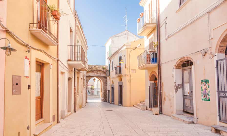 The old town of Termoli.