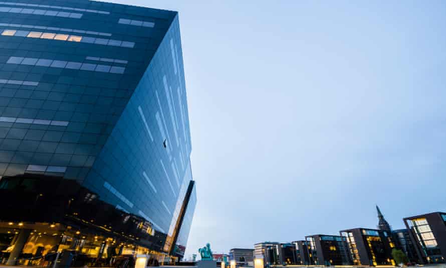 Black Diamond, the extension to the Royal Danish Library, Copenhagen.