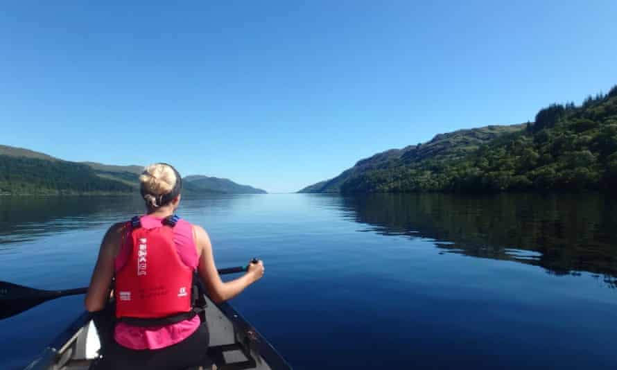 A pristine loch on a Much Better Adventures trip.