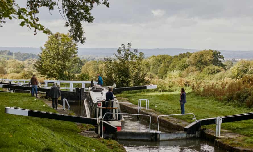 Caen Hill locks.