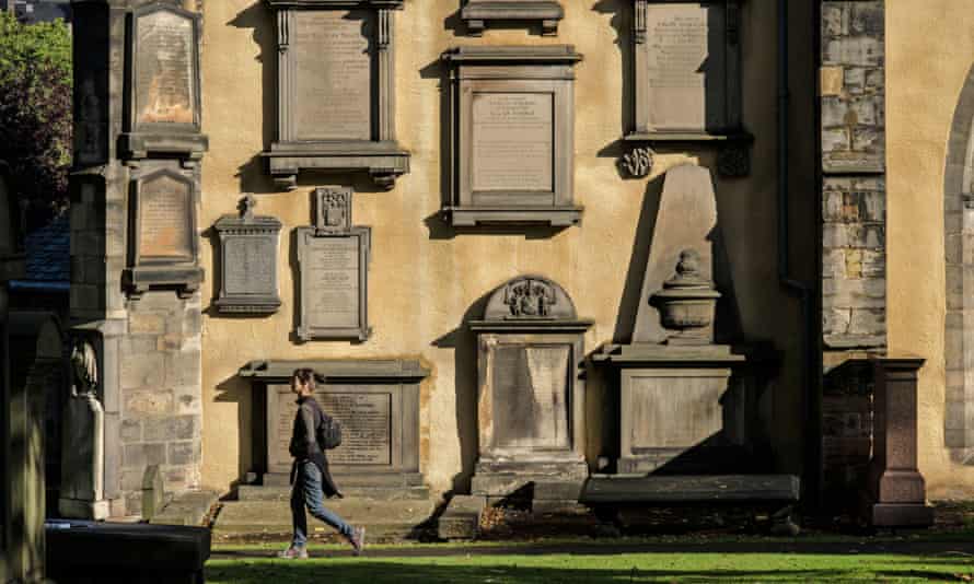 There’s a poltergeist that scratches … Greyfriars kirk, Edinburgh.