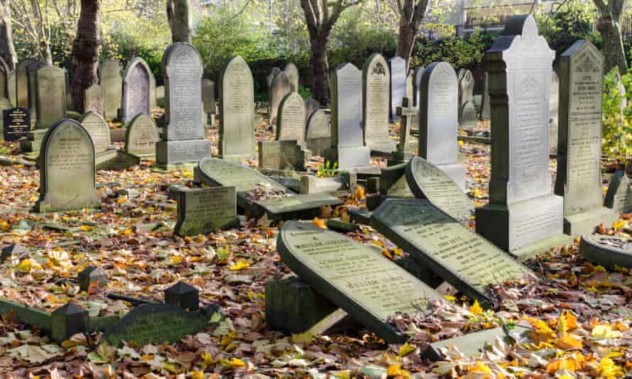 Autumn atmosphere … Key Hill Cemetery in Hockley, Birmingham.