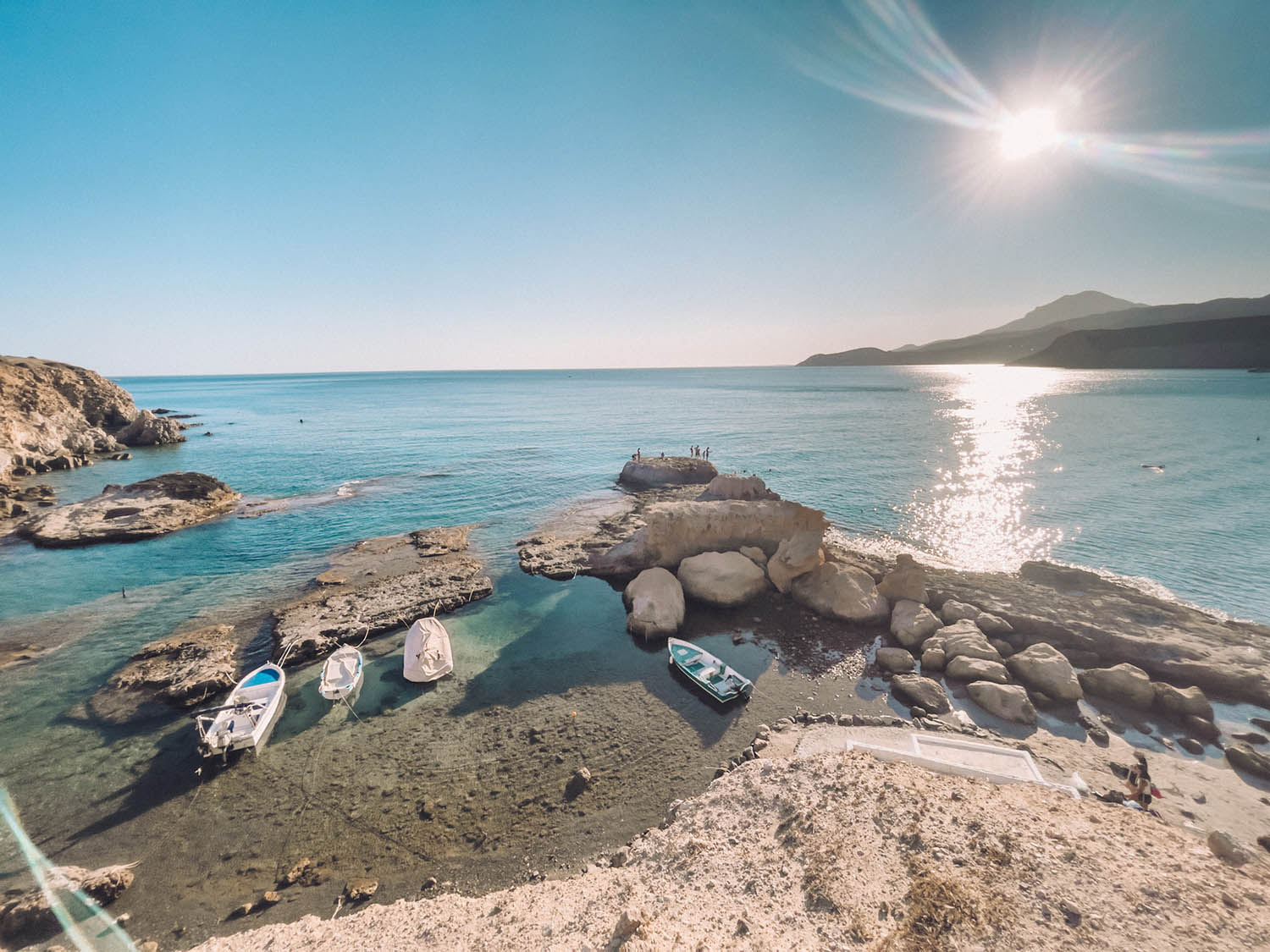 Fyriplaka Beach Milos Greece