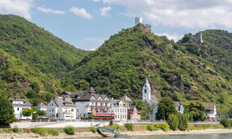 Village of Kamp-Bornhofen on the Rhine south of Koblenz.