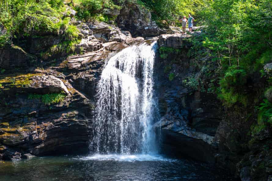 The Falls of Falloch, just north of Loch Lomond.