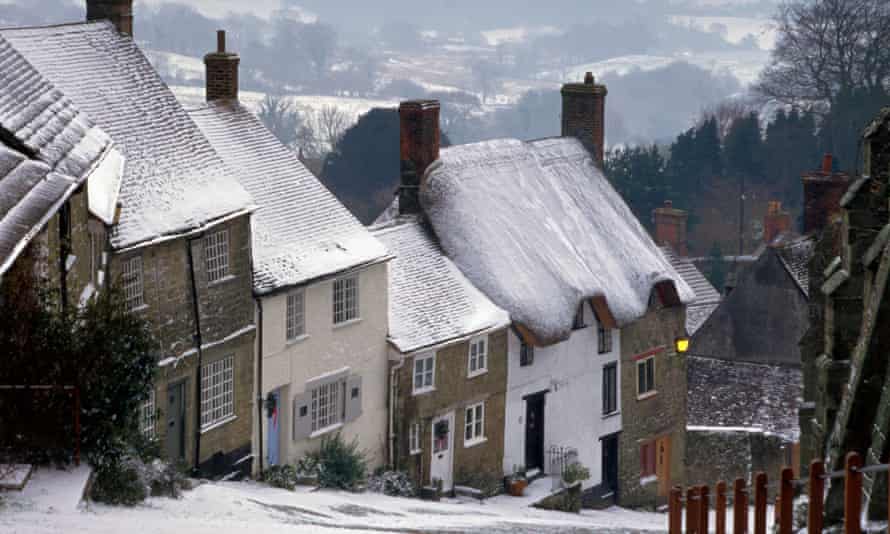 Gold Hill, Shaftesbury, Dorset, England