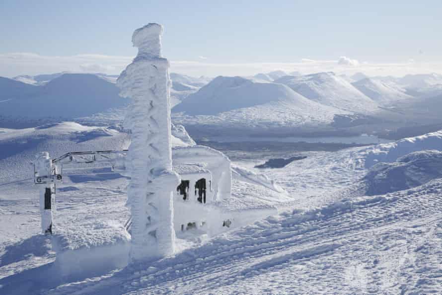 The half buried resort in February