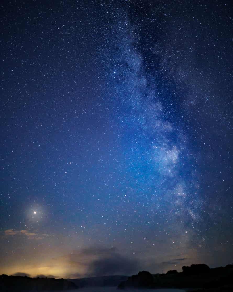 ‘Some of the best dark skies in the UK’: Exmoor.